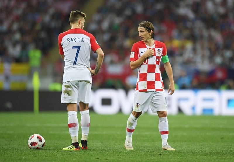 Ivan Rakitic and Luka Modric